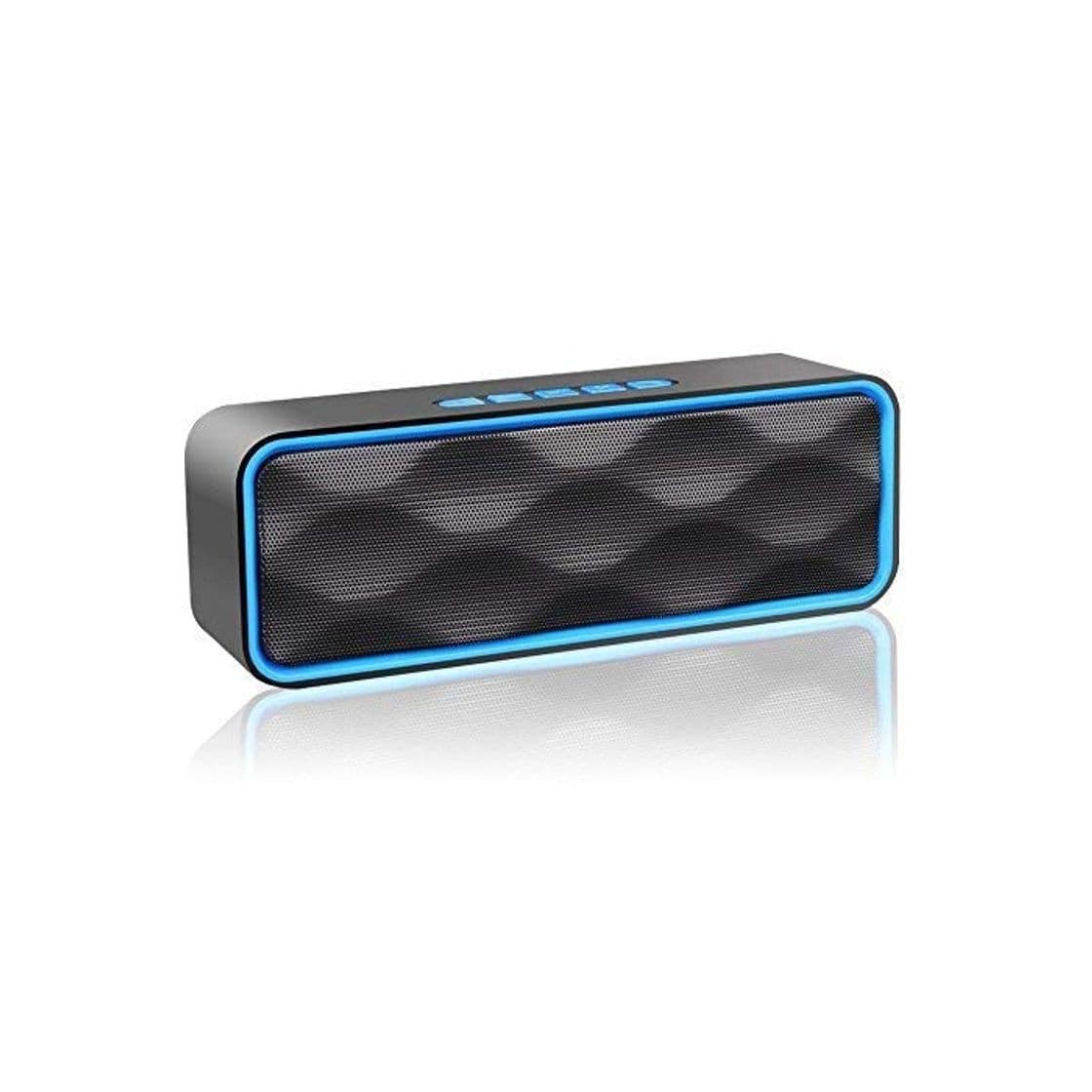 Electronic Aigoss Altavoz Bluetooth Portátil Inalámbrico Estereo Exteriores con Audio HD Altavoz de