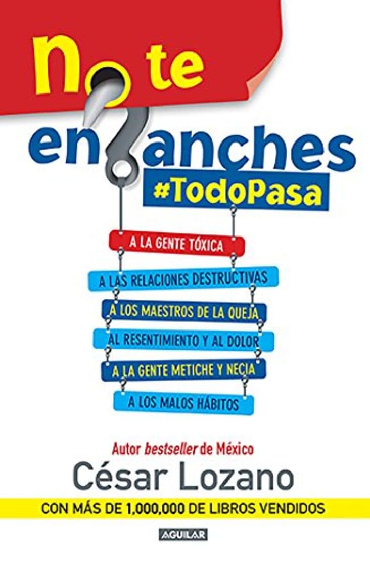 Libro No te enganches #TodoPasa