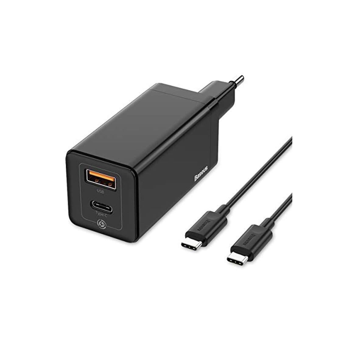 Product Baseus Cargador USB C de 45 W con GAN Tech, Cargador PD