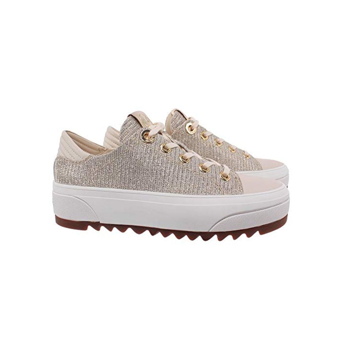 Producto Sneakers Mujeres MICHAEL KORS 43R0KEFS1D Keegan Pale Gold Tejido Oro