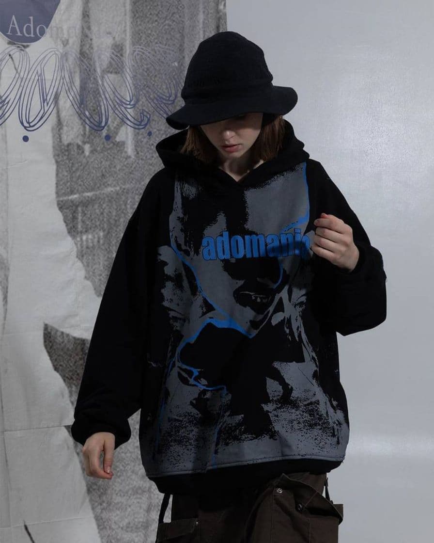 Fashion BLIND Adomania Drawing Hoodie