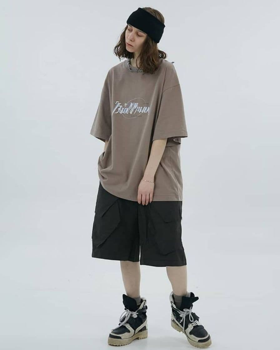 Fashion BLIND Retro Futuristic  Logo Tee