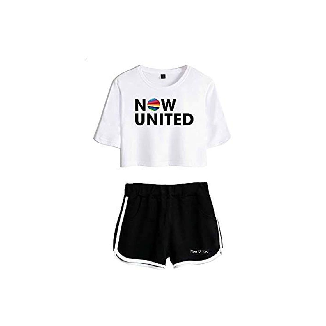 Fashion Now United Better Print Suit - Juego de pantalones cortos de dos