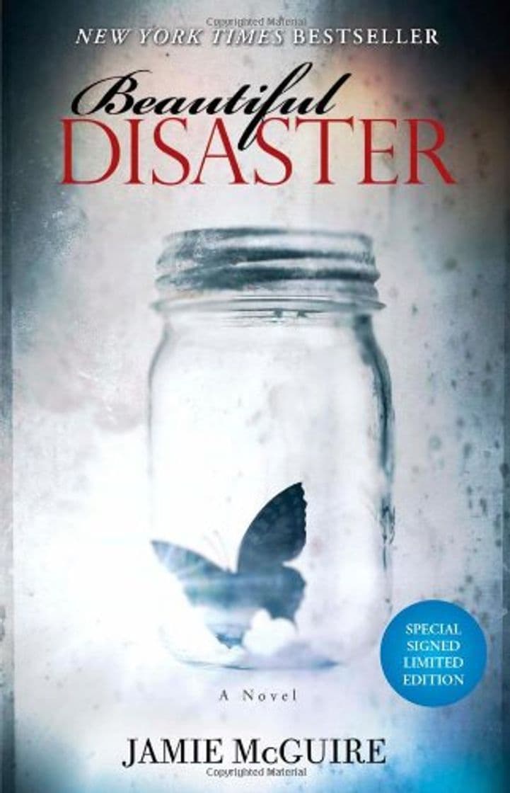 Libro Beautiful Disaster Signed Limited Edition