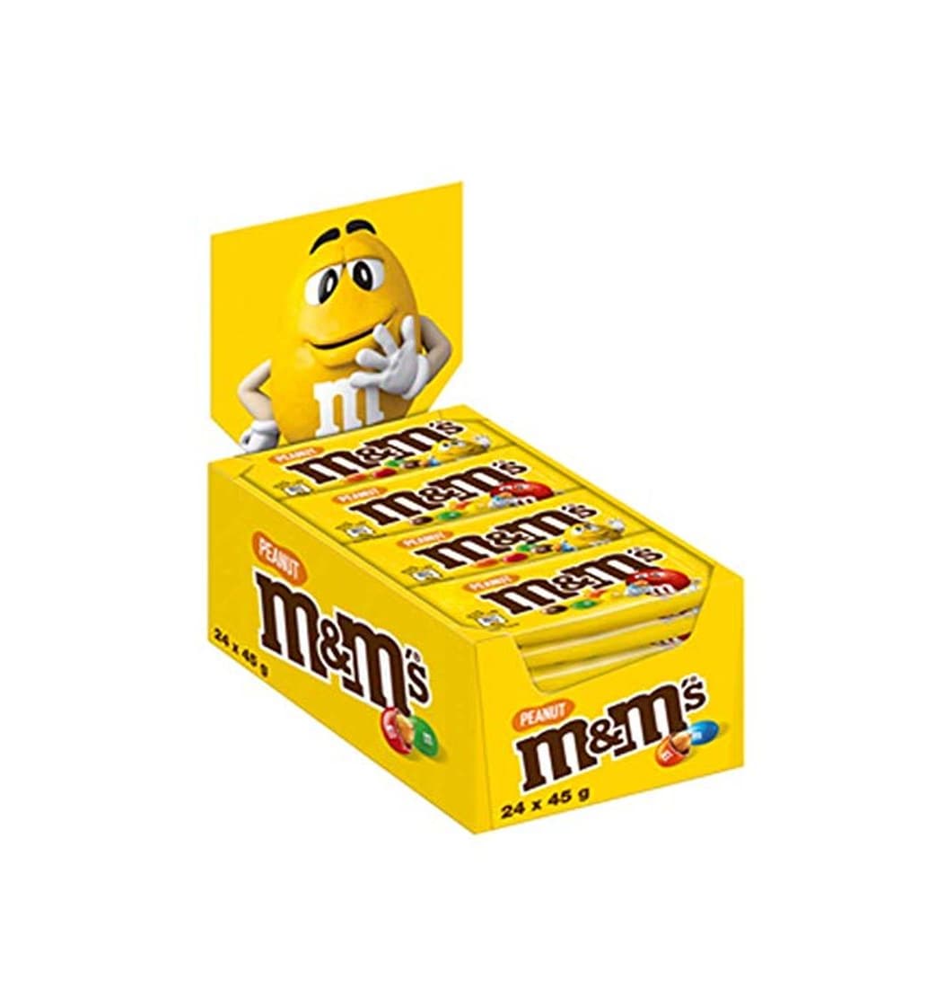 Producto MM'S CARAMELOS DE CHOCOLATE CON CACAHUETE 45GR X 24PCS