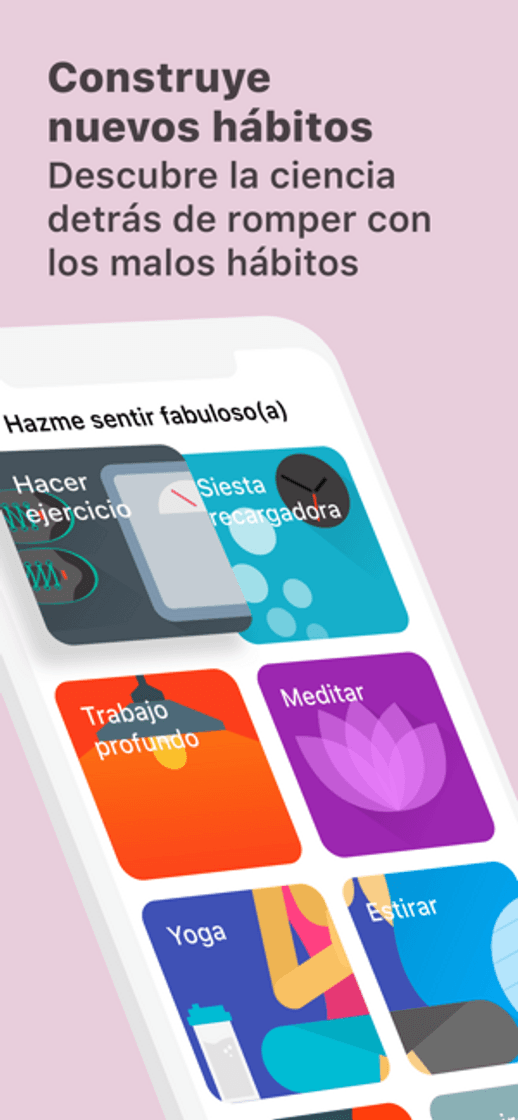 Moda App Fabulous! Para crear hábitos 