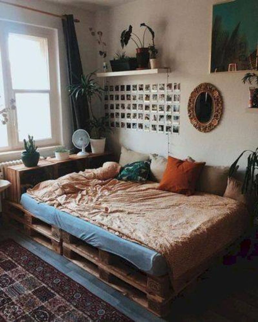 Fashion Quarto com cama de palete