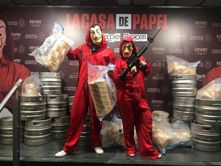 Place La Casa de Papel: Escape Room en Barcelona