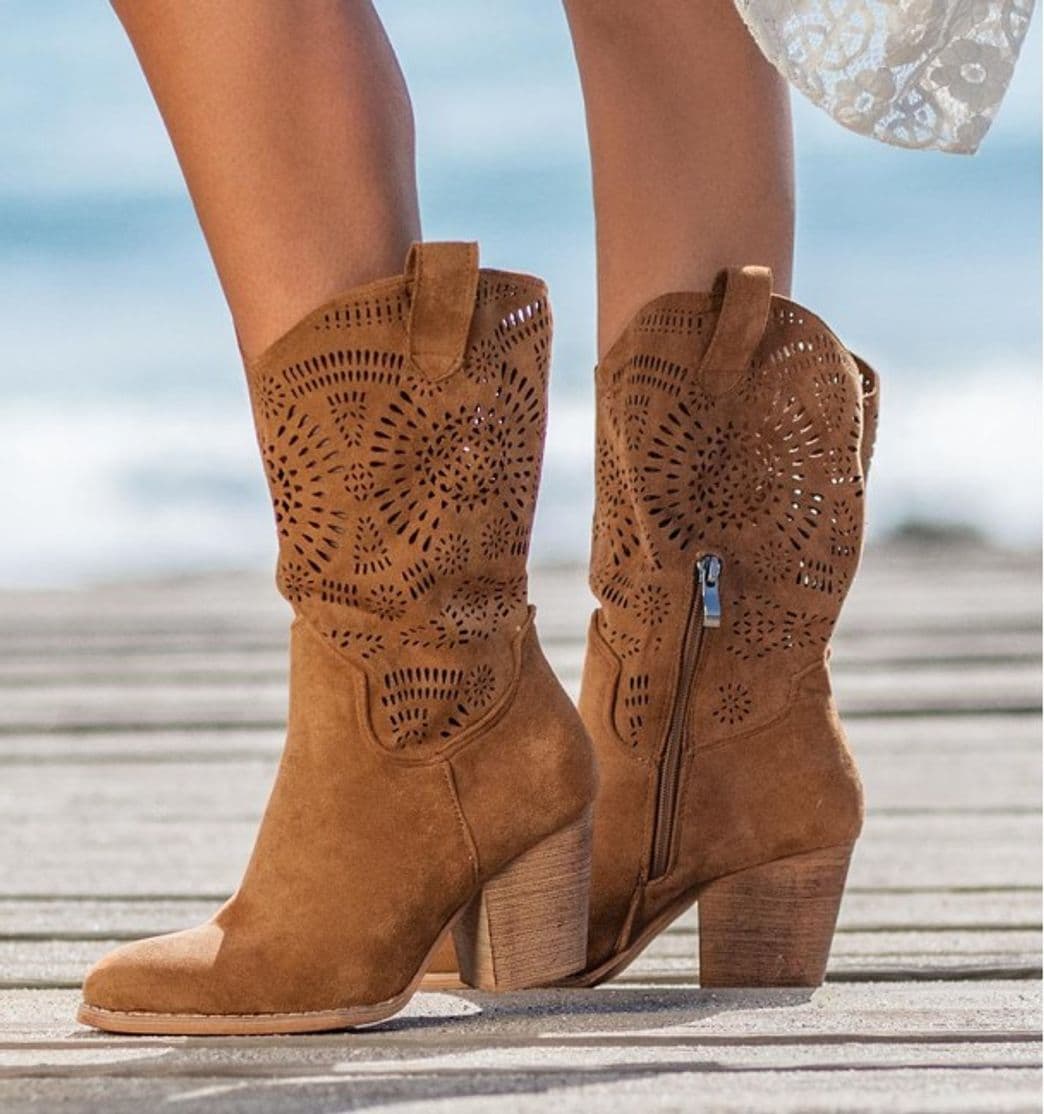 Fashion Botas Altas Camperas Wica Camel Botas camperas - Siroco Mojacar -