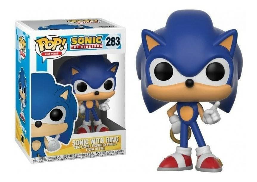 Fashion Funko Pop Sonic with ring