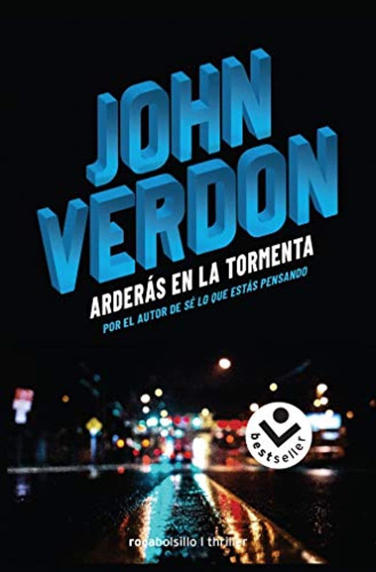 Libro Arderás en la tormenta