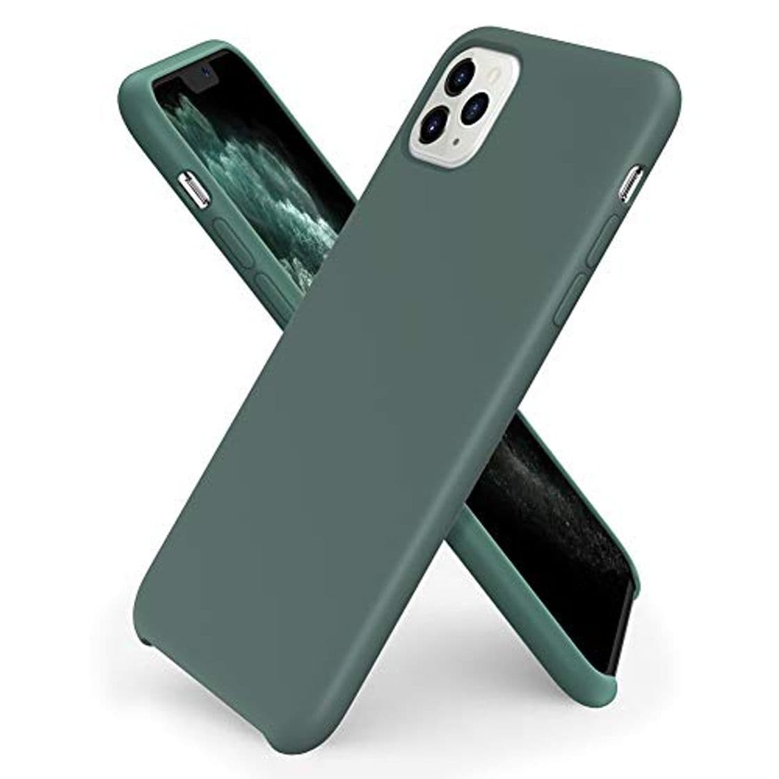 Product ORNARTO Funda Silicone Case para iPhone 11 Pro, Carcasa de Silicona Líquida