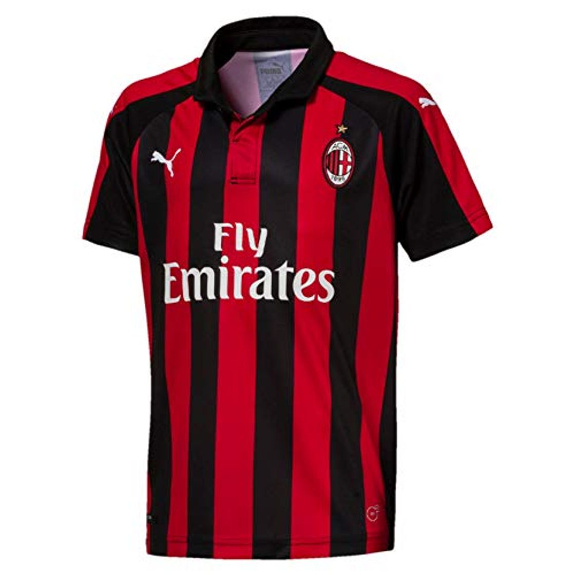 Product PUMA AC Milan Home Shirt Replica SS Kids with Sponsor Logo Jersey