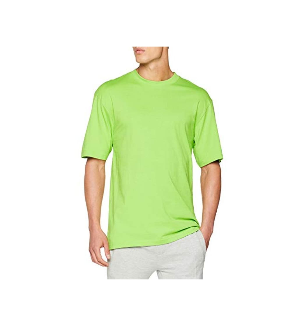 Fashion Urban Classics Tall Tee, Camiseta para Hombre, Verde