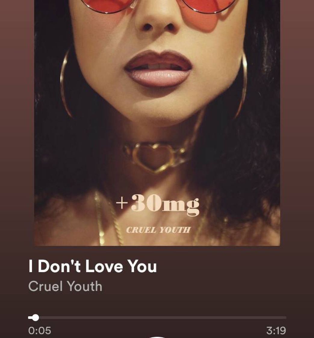 Moda I DON'T LOVE YOU - CRUEL YOUTH