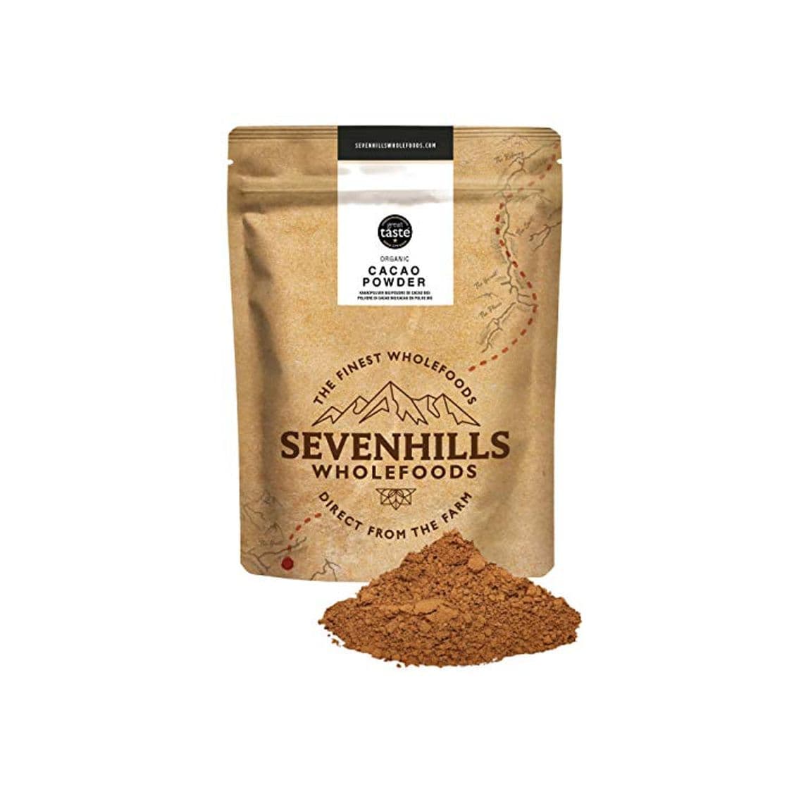 Product Sevenhills Wholefoods Cacao En Polvo Orgánico 1kg