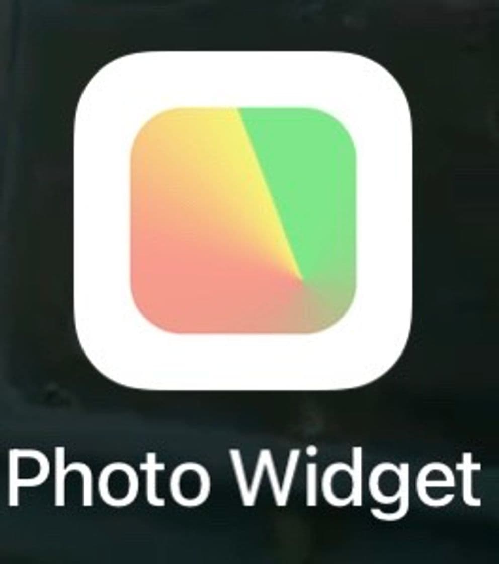 App ‎Photo Widget : Simple on the App Store