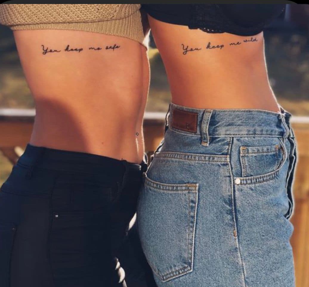 Moda Tatuagens para irmãs/melhores amigas 