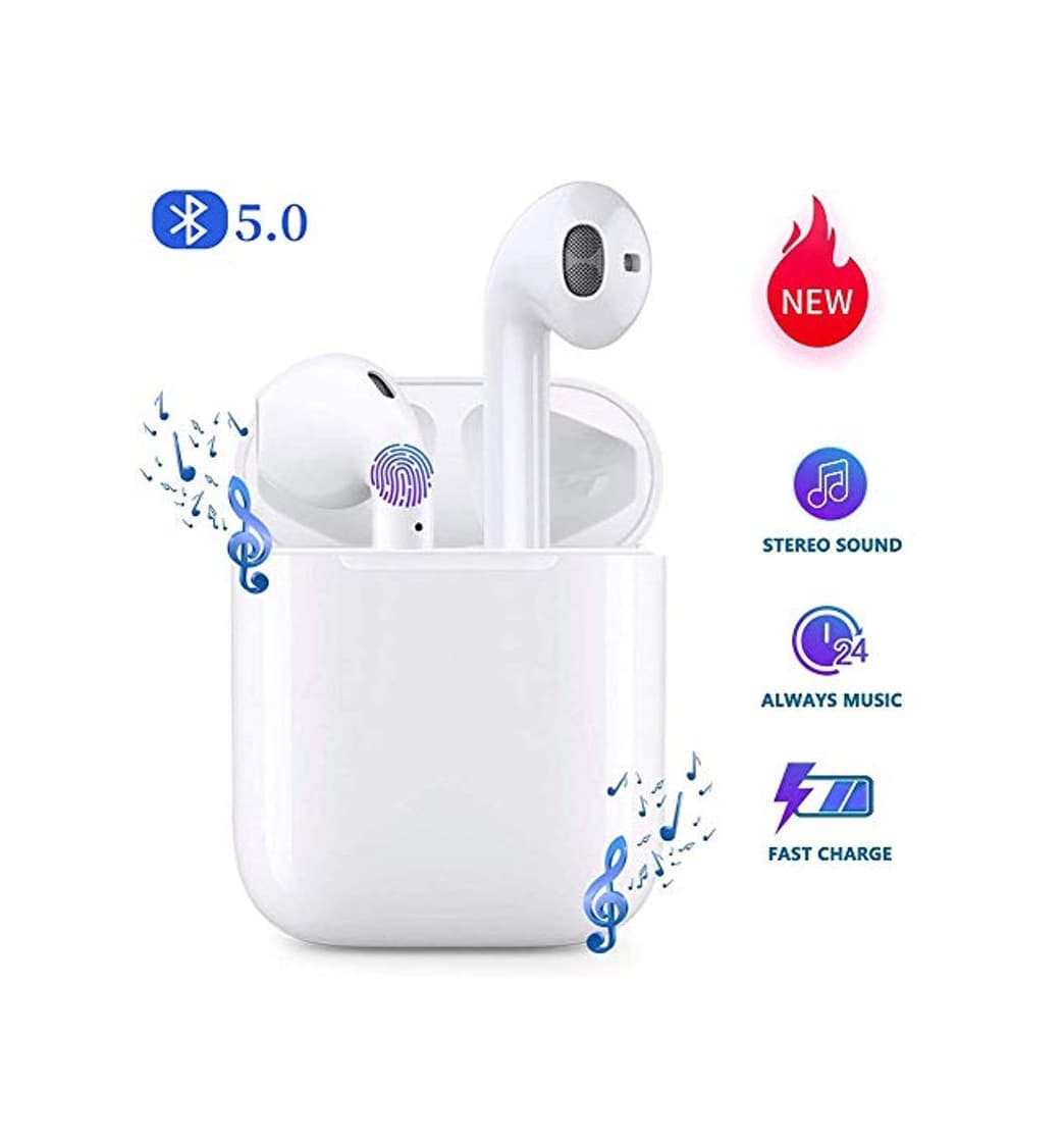 Producto Auriculares Bluetooth i12 TWS Sonido Estéreo HD Pop