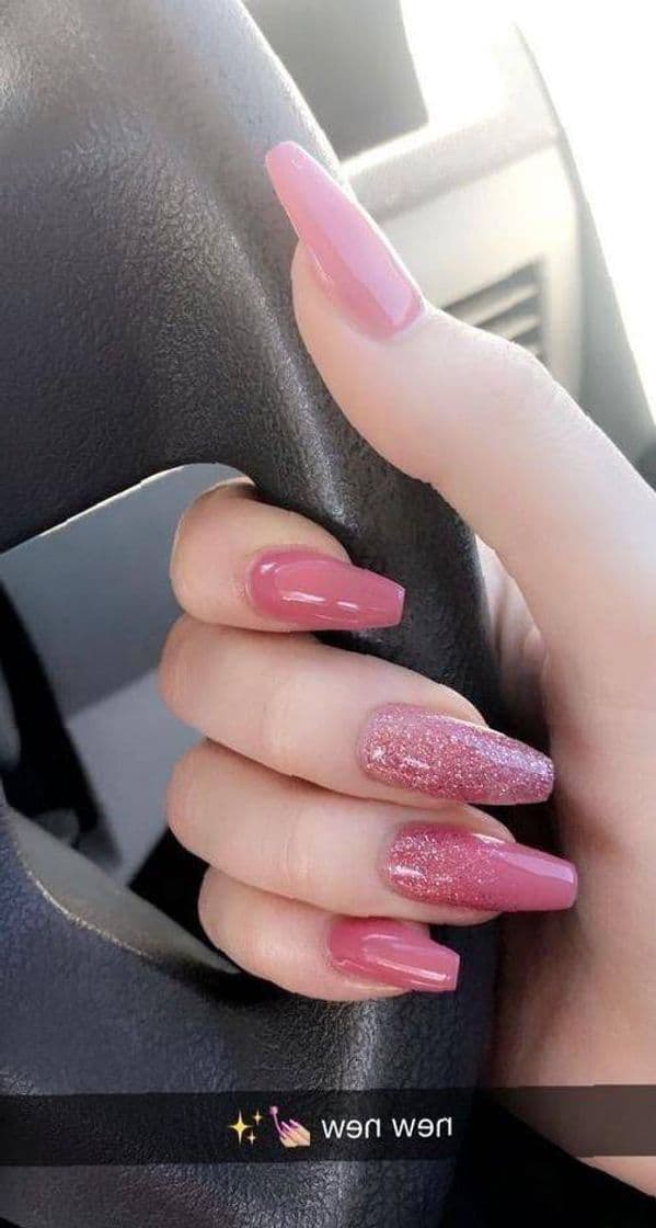 Moda Unhas Pink 😍