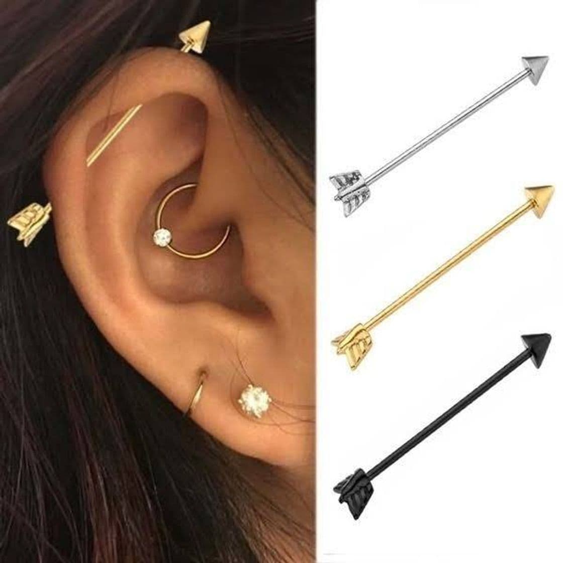 Moda Piercing de seta✨