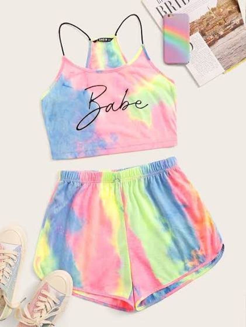 Moda Conjunto tiedye✨