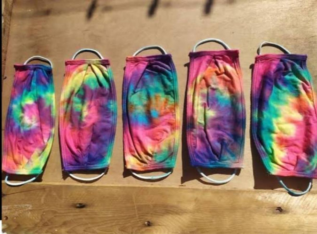 Moda Máscaras tiedye🌈