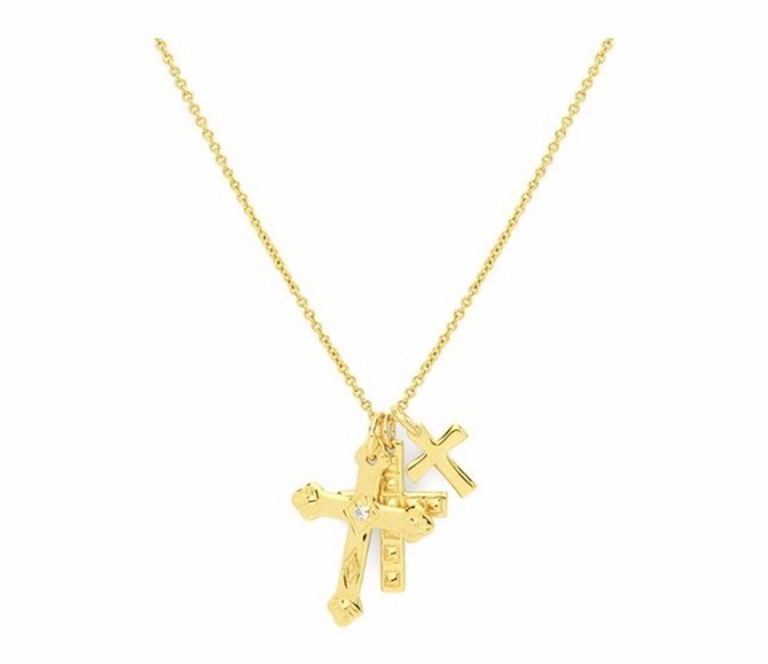 Moda Multi Cross Necklace