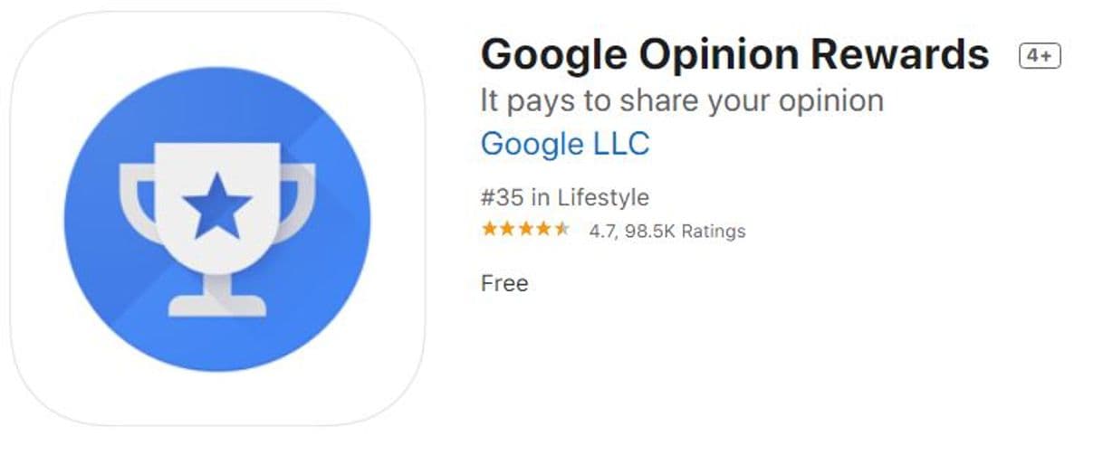 Moda Google Opinion Rewards - It Pays to Share Your Opinion