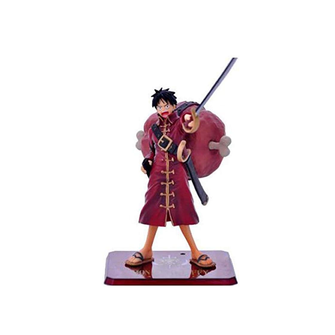 Product MNZBZ Anime Figures One Piece Boneca 20th Theatrical Ver Monkey D Luffy 18cm PVC Anime Figura de acción Modelo Colección Juguete Decoración de Escritorio Muñecas