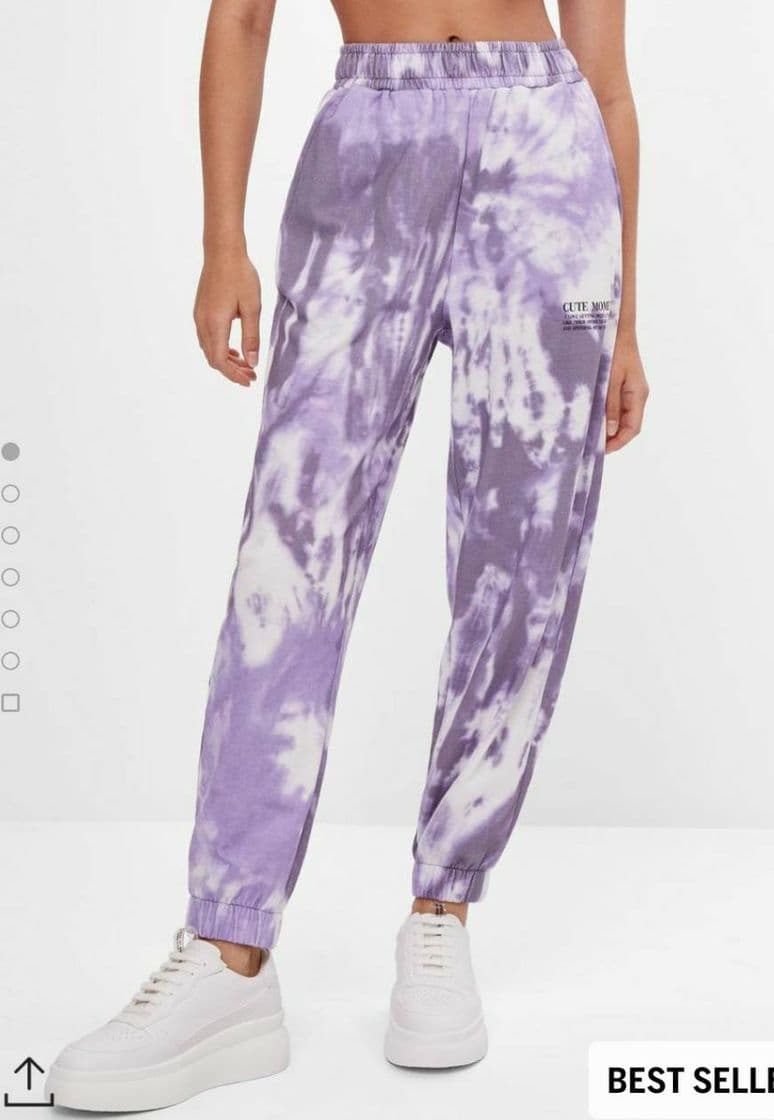 Moda PANTALON JOGGER TIE DYE MORADO