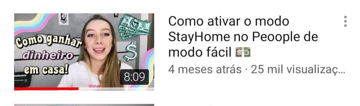 Fashion Como ativar o modo StayHome no Peoople de modo fácil - YouTube