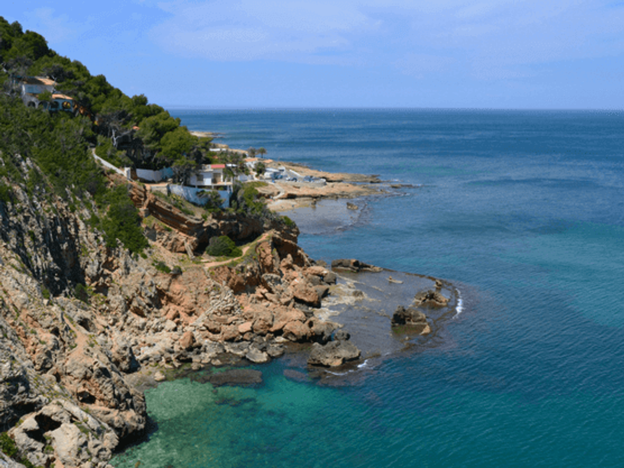 Fashion El Trampolín de Dénia, una cala rocosa 