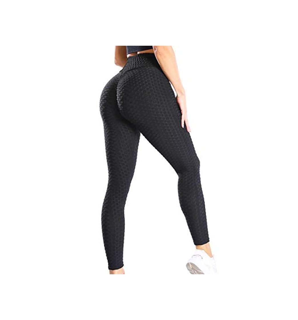 Product KIWI RATA Mallas Push up Mujer Leggins Deportivos Yoga Leggings de Cintura Alta Pantalones Deporte para Fitness Running Elásticos y Transpirables