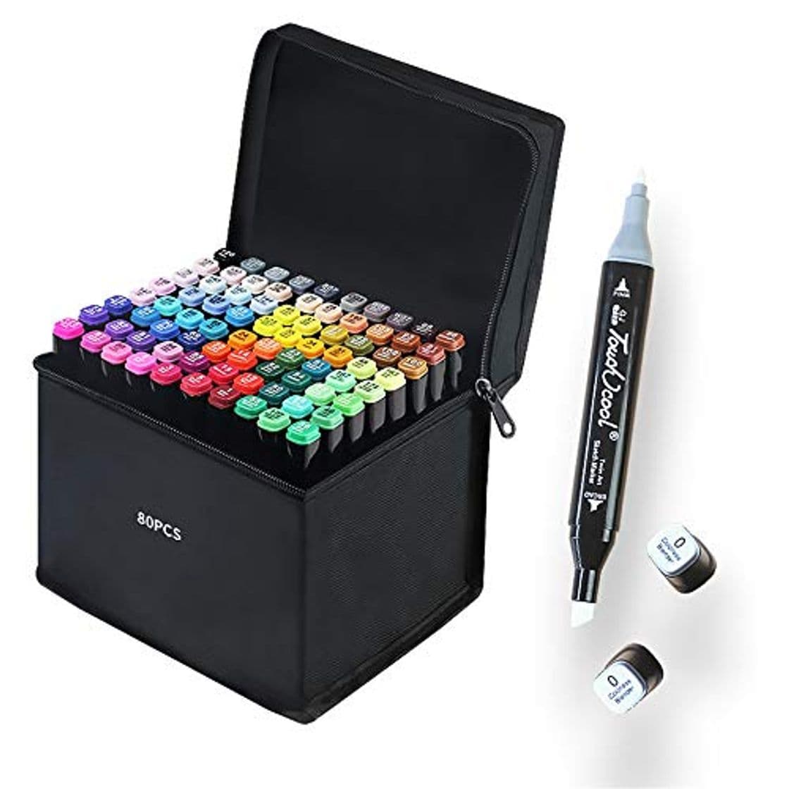 Product 81 Colores Marker Pen Set Dibujo Rotulador Animación Boceto Marcadores Set con