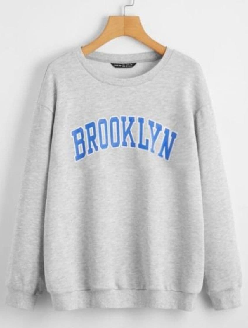 Moda Sudadera SHEIN Brooklyn 