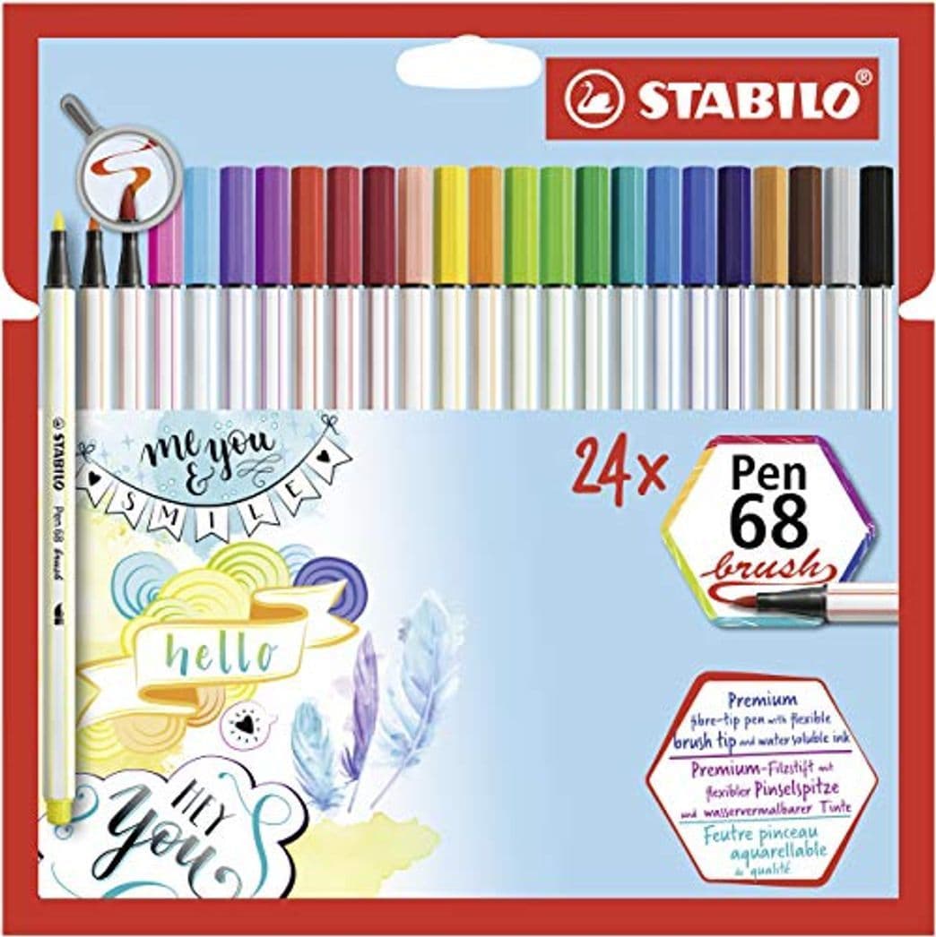 Producto Rotulador punta de pincel STABILO Pen 68 brush