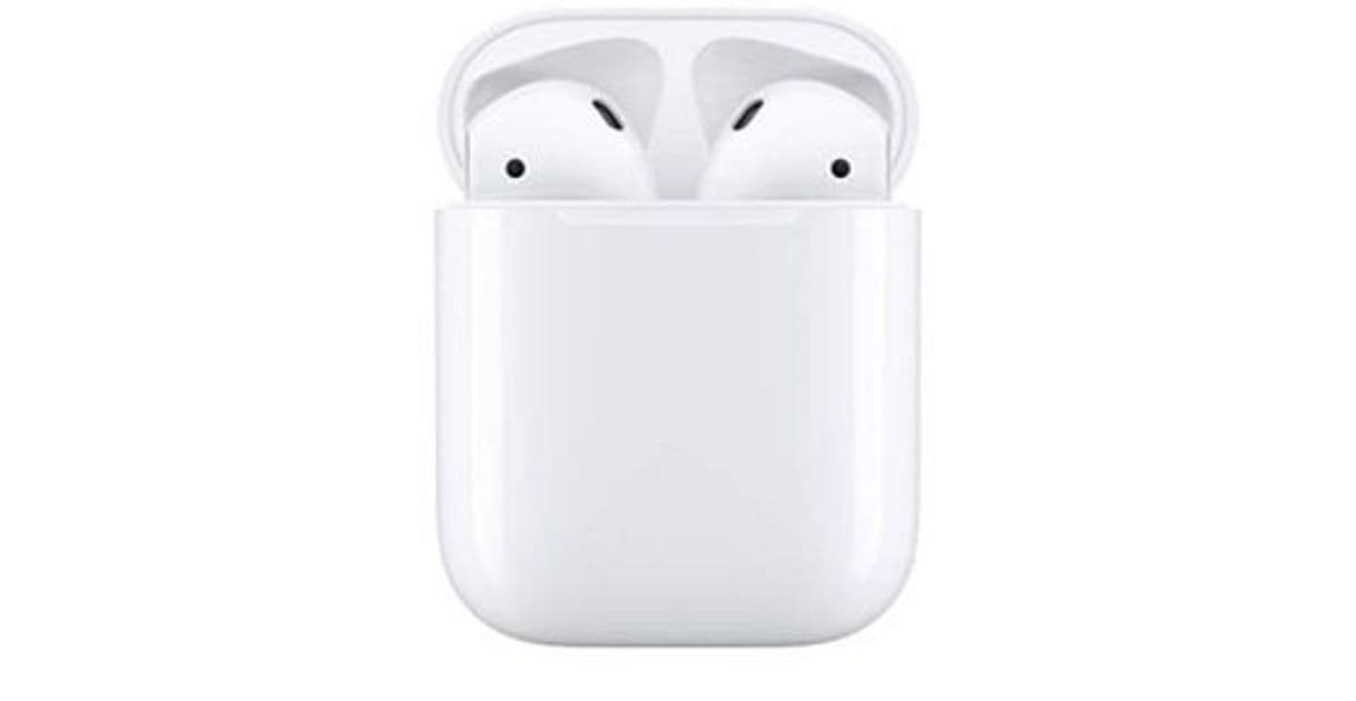 Fashion 
Apple AirPods con funda de carga (cableado)