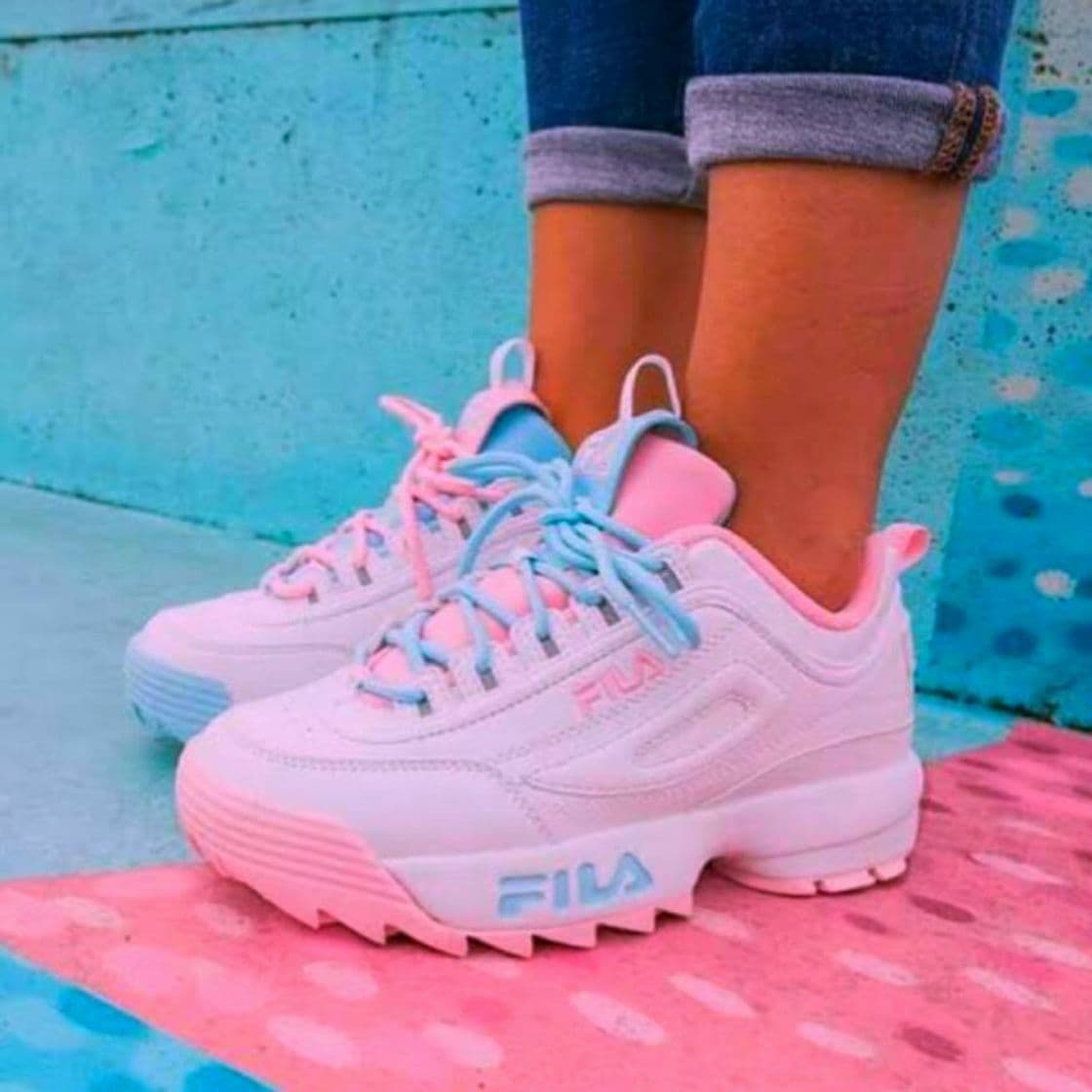 Moda Fila Disruptor Low W Calzado White