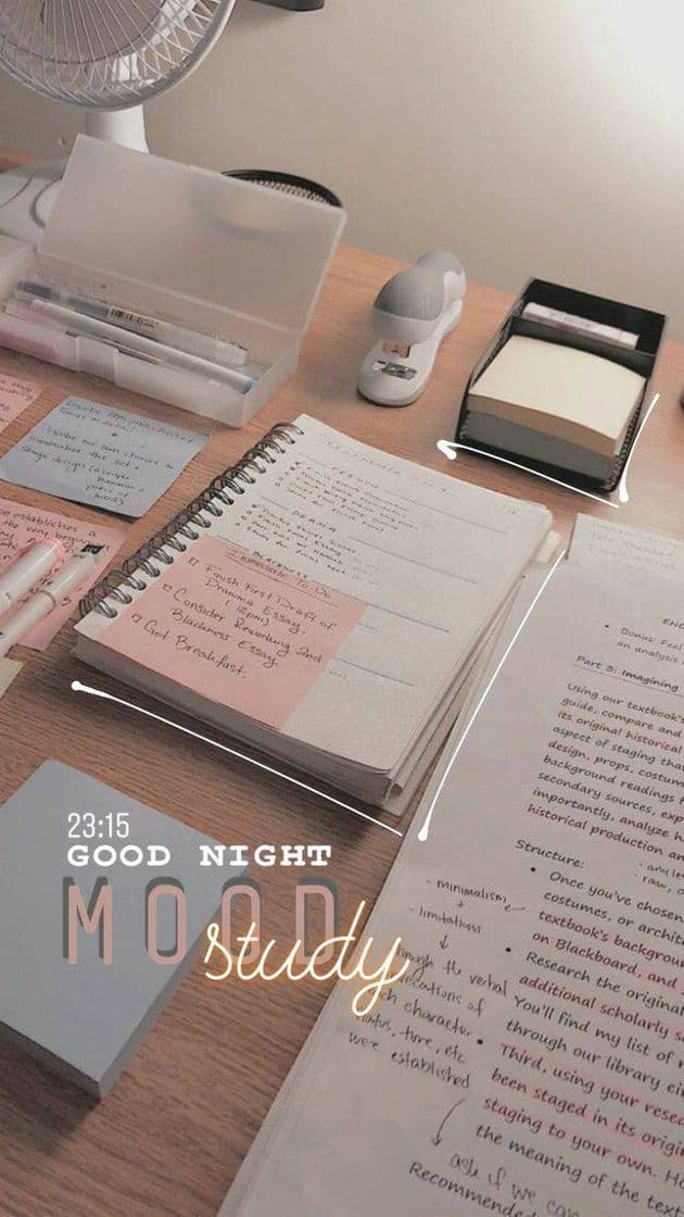 Moda Decoração para stories de estudos!💘📓