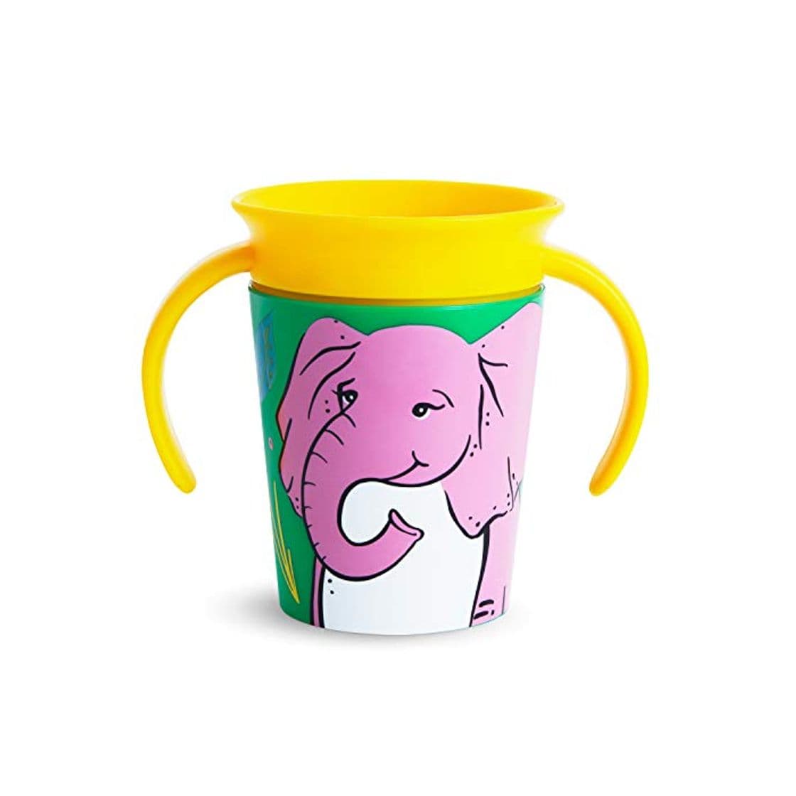 Producto Munchkin 051951 - Miracle 360° Wildlove - Vaso Antiderrames Entrenamiento con Asas