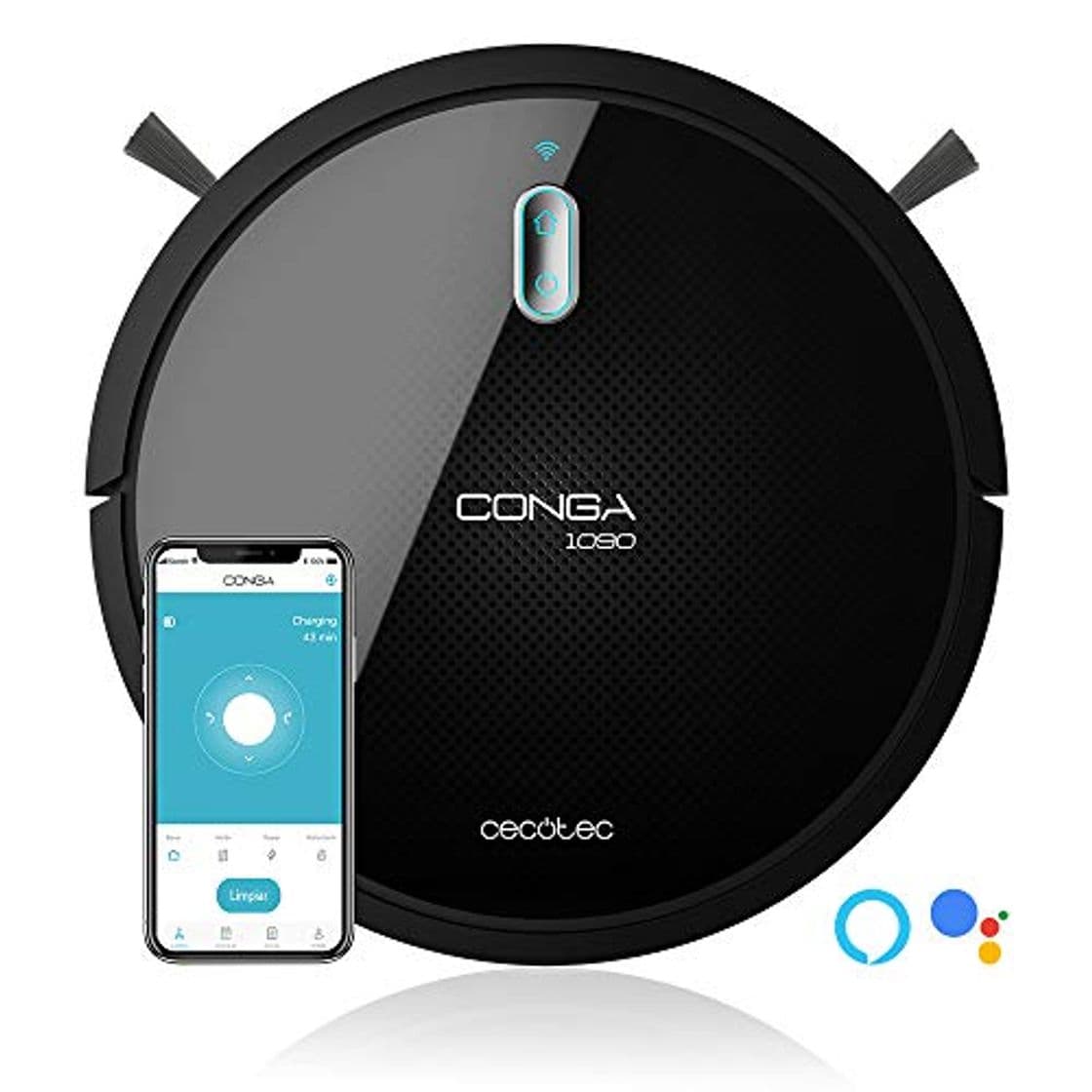 Producto Cecotec Robot Aspirador Conga 1090 Connected Force. App Control