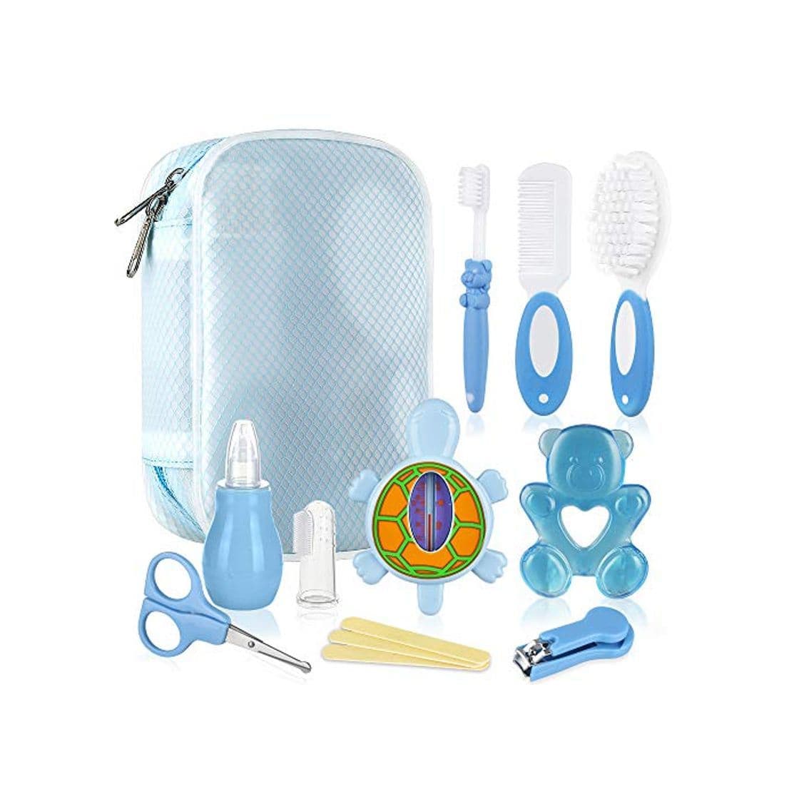 Product Lictin Set para Cuidado del Bebé-10 Piezas Kit de Aseo para Bebés