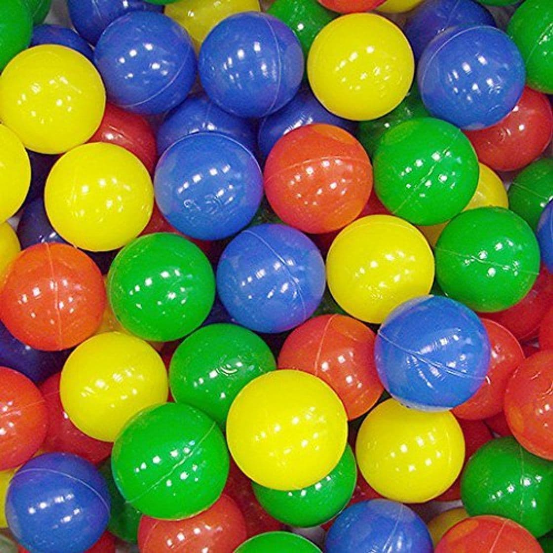 Producto Paquete de 100 Bolas multicoloridas.