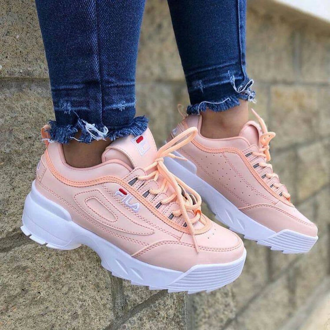 Producto Sneaker FILA Disruptor Mesh Low WMN Chalk Pink Taglia 39