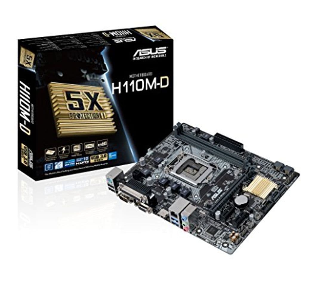 Electrónica Asus H110M-D - Placa Base