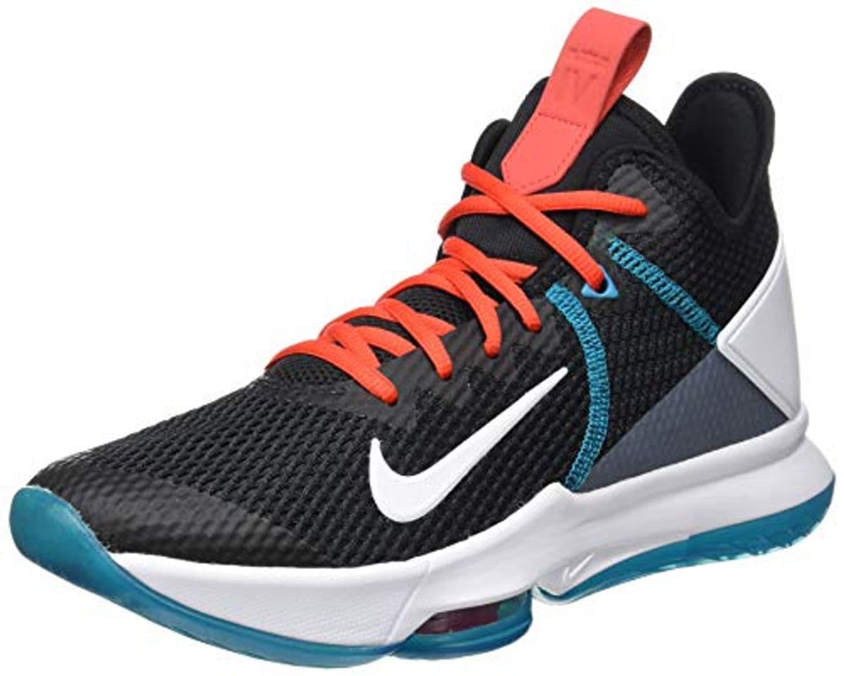 Fashion Nike Lebron Witness IV, Zapatilla de Baloncesto para Hombre, Negro