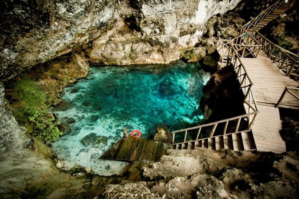 Lugar Hoyo azul