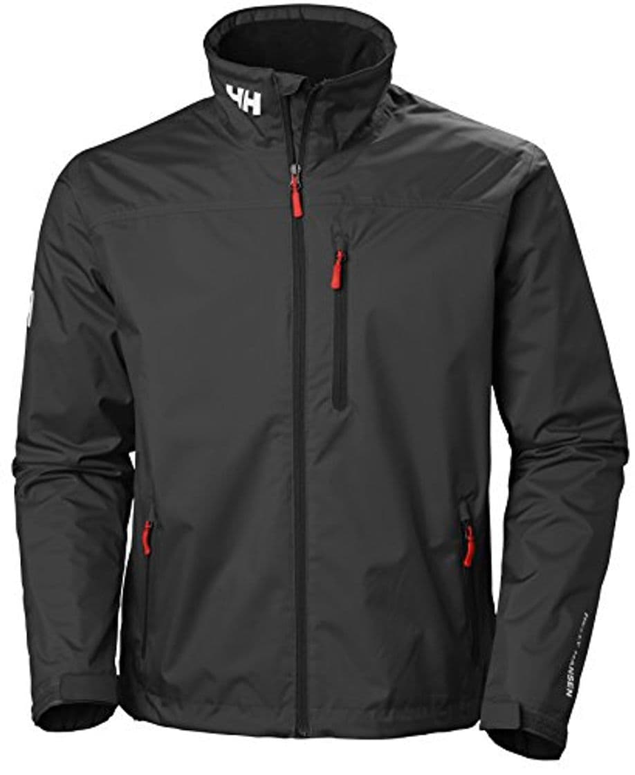 Fashion Helly Hansen Crew Midlayer Chaqueta deportiva impermeable, Hombre, Negro