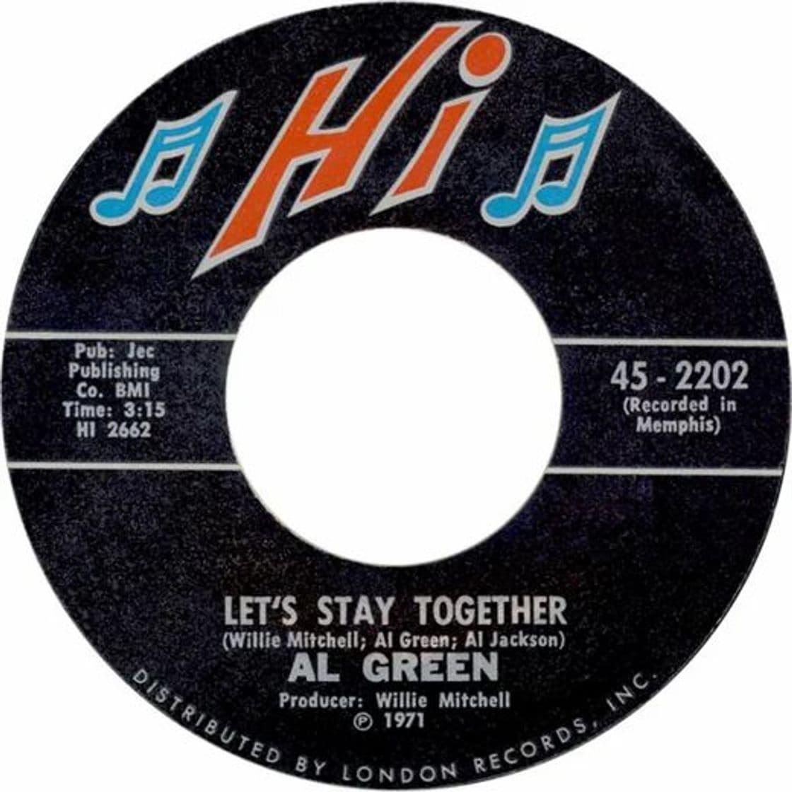 Music Let's stay together. Al Green